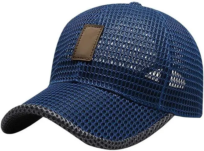 Promotional Mesh Comfortable Outdoor Running Sports Classical Leisure Ual Cap Casual Mens Caps