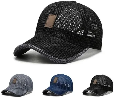 Gorras para hombre ocasionales del casquillo Ual del ocio clásico de los deportes corrientes al aire libre cómodos de la malla promocional